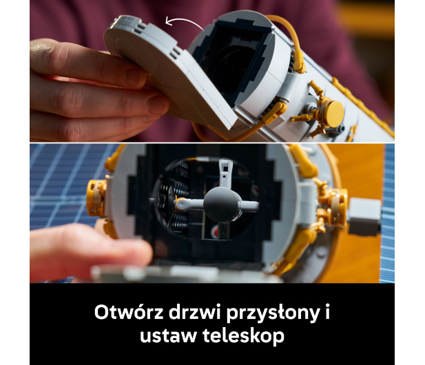 LEGO ICONS 11382 Kosmiczny Teleskop Hubble’a - 1547386 - zdjęcie 9